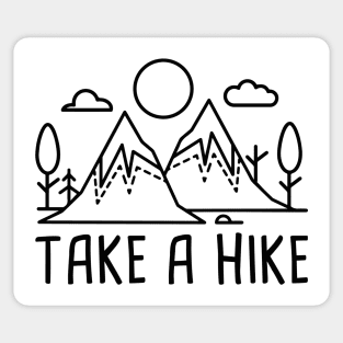 Take A Hike Sticker